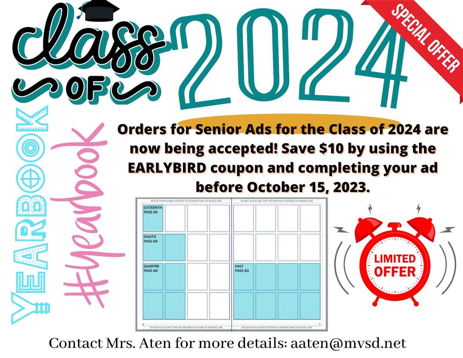  Yearbook Ad Ordering